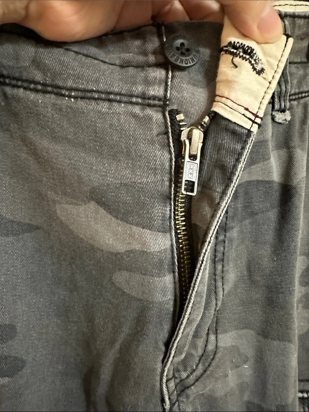 UNIONBAY Gray Camo Cargo Shorts